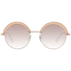 Web Rose Gold Women Sunglass - Sunglasses