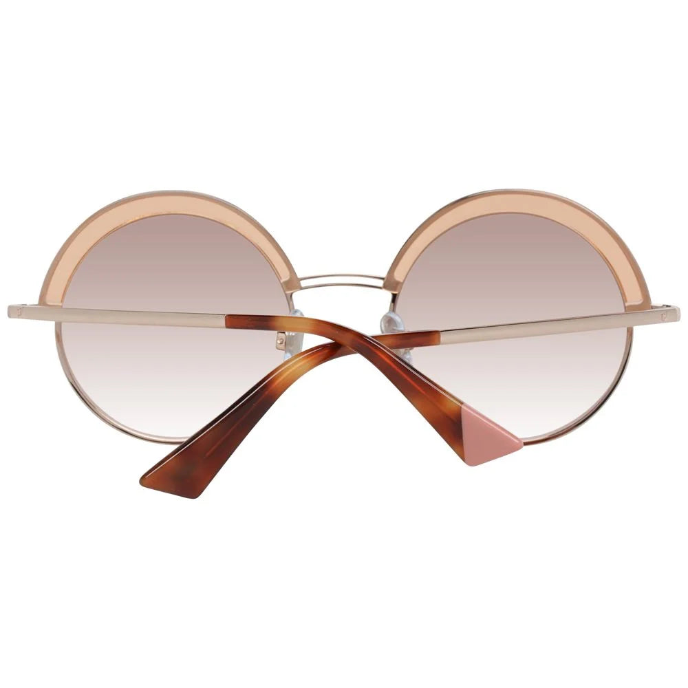 Web Rose Gold Women Sunglass - Sunglasses
