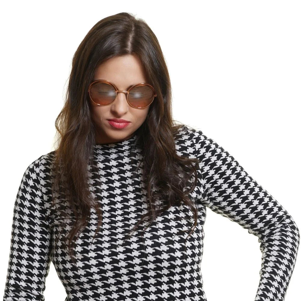 Web Rose Gold Women Sunglass - Sunglasses