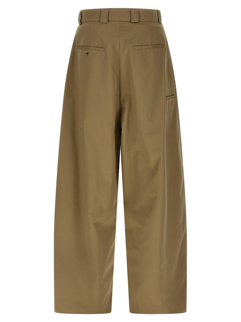 WILLY CHAVARRIA Beige Polyester Chino Pants - W30