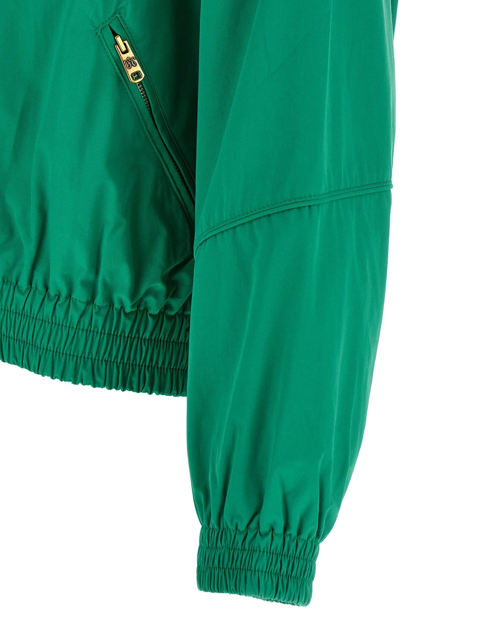 WILLY CHAVARRIA Bicolor Cotton Shell Jacket - L