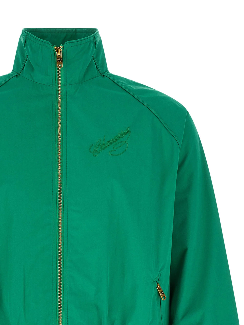 WILLY CHAVARRIA Bicolor Cotton Shell Jacket - L