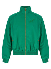 WILLY CHAVARRIA Bicolor Cotton Shell Jacket - L
