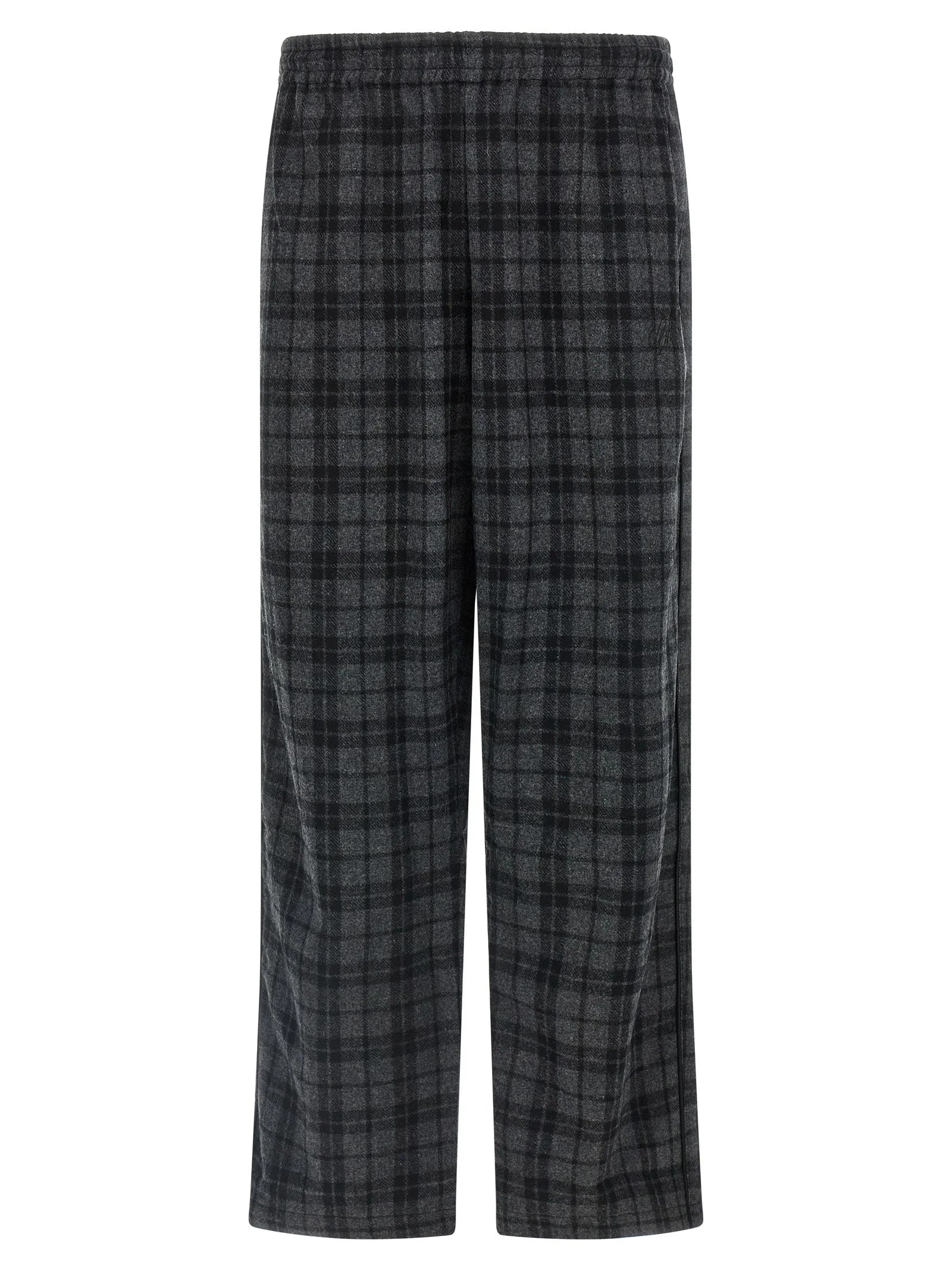 WILLY CHAVARRIA Gray Wool Casual Pants - M