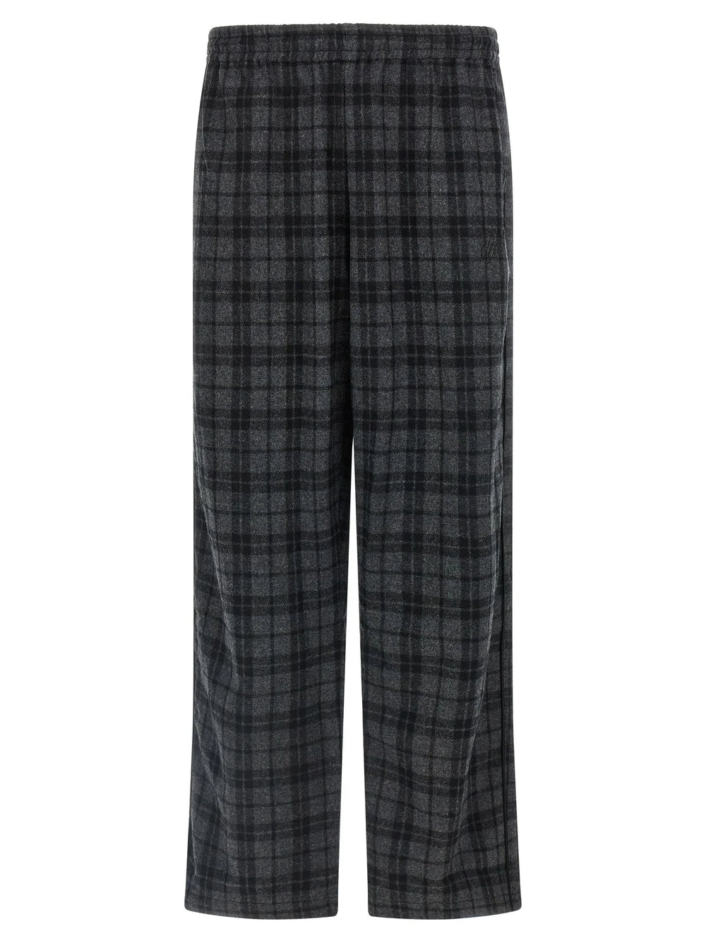 WILLY CHAVARRIA Gray Wool Casual Pants - M
