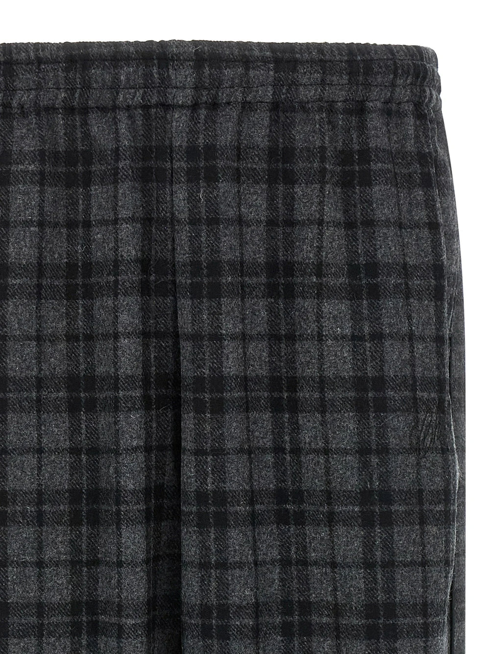 WILLY CHAVARRIA Gray Wool Casual Pants - M