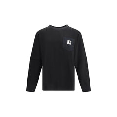 WIP Cotton Jersey L/S T-Shirt by Sacai x Carhartt - T-Shirts
