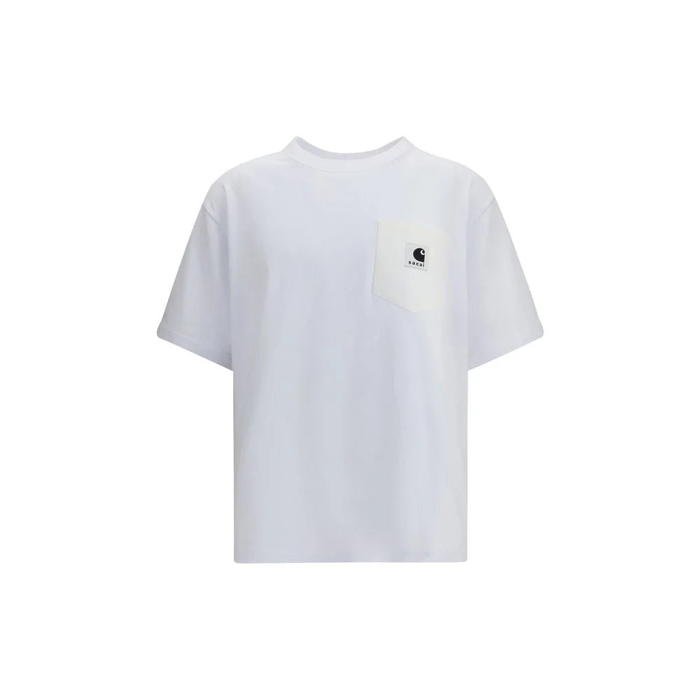 WIP Cotton Jersey T-Shirt by Sacai x Carhartt - T-Shirts