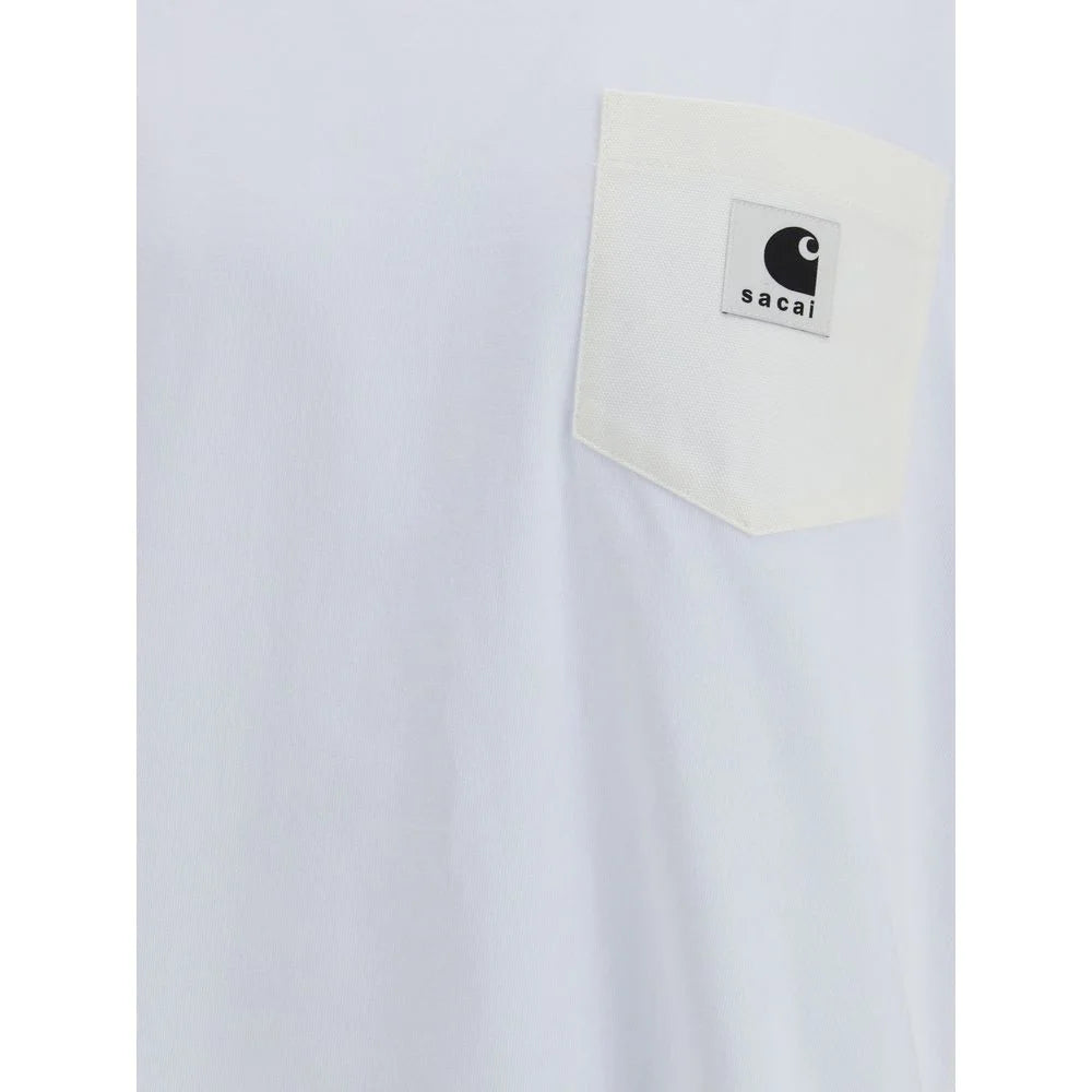 WIP Cotton Jersey T-Shirt by Sacai x Carhartt - T-Shirts