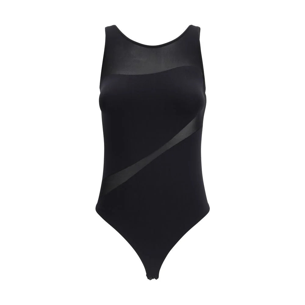 Wolford Black Polyamide Bodysuit