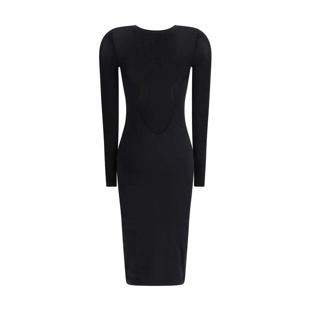 Wolford Black Polyamide Cocktail Dress