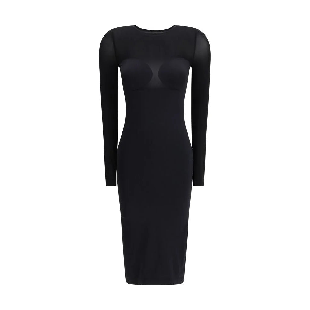 Wolford Black Polyamide Cocktail Dress