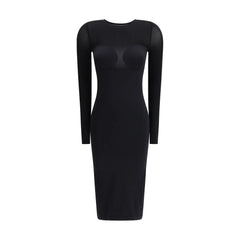 Wolford Black Polyamide Cocktail Dress
