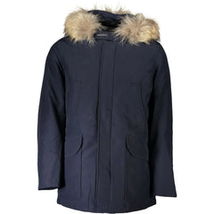 Woolrich Blue Cotton Men’s Parka - XL