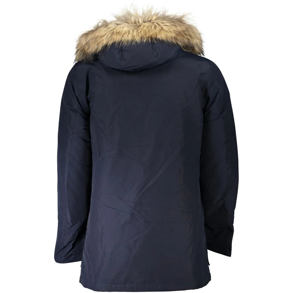 Woolrich Blue Cotton Men’s Parka - XL
