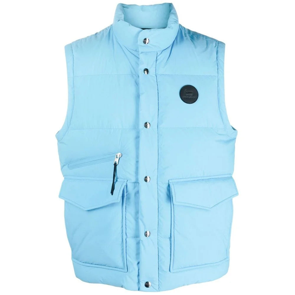 Woolrich Blue Polyester Men Vest - Vests