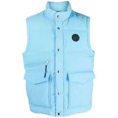 Woolrich Blue Polyester Men Vest - Vests