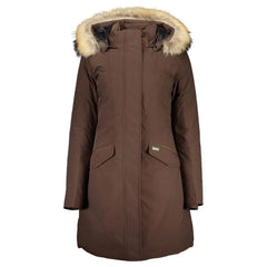 Woolrich Brown Cotton Jackets & Coat - L - Parkas