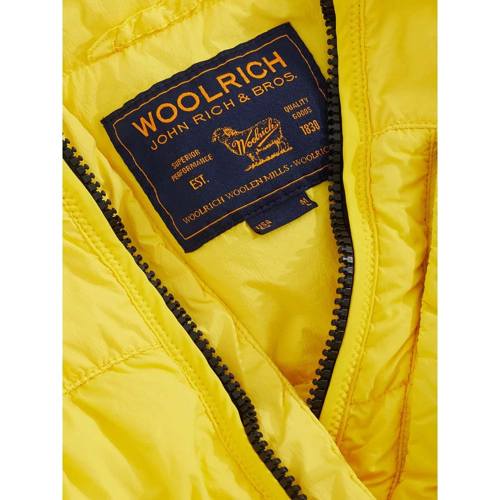 Woolrich Mens Vibrant Yellow Outdoor Jacket - L - Puffer Jackets