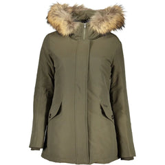 Woolrich Verde Cotton Women Jacket - XL