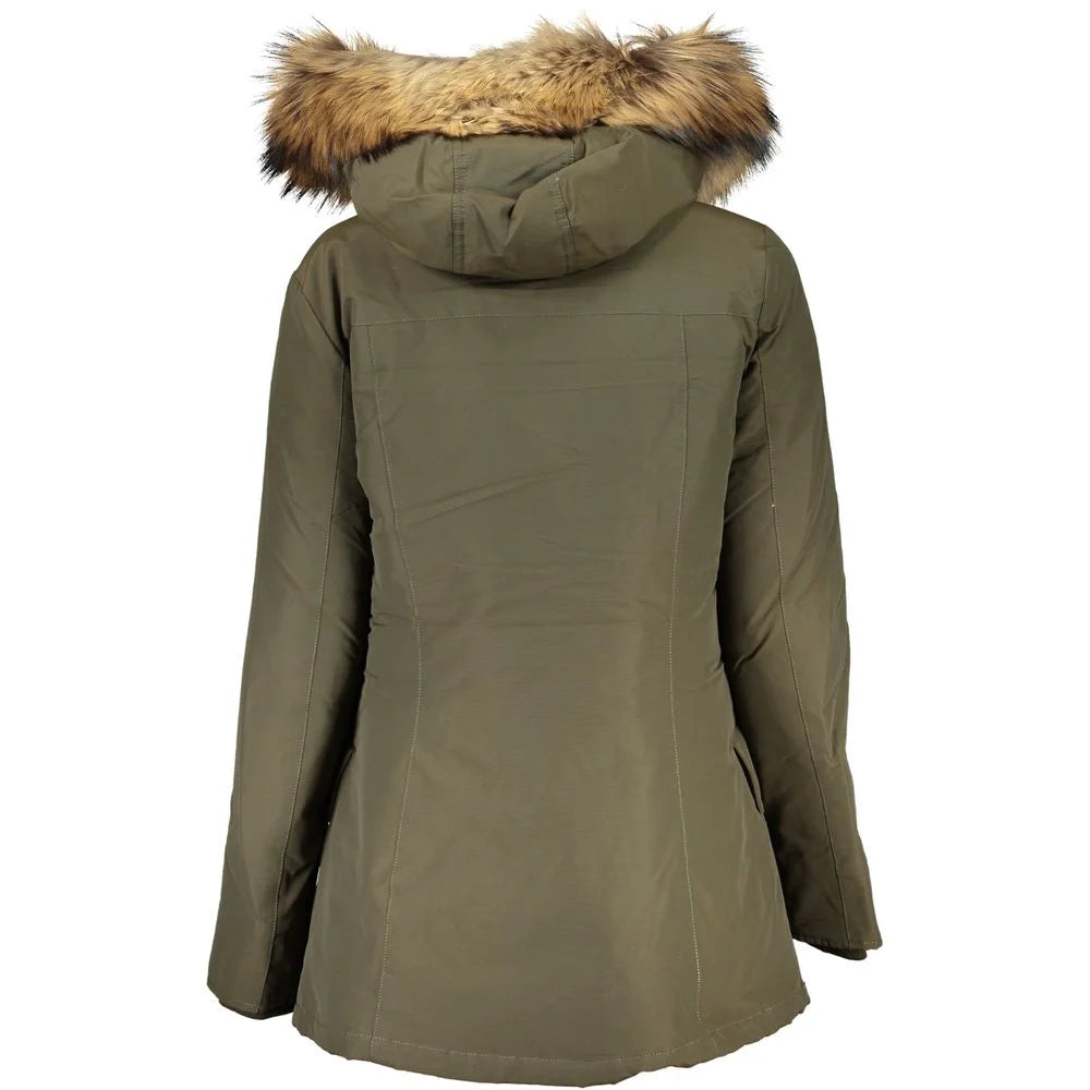 Woolrich Verde Cotton Women Jacket - XL