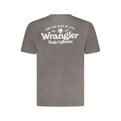 Wrangler Black Cotton T-Shirt - T-Shirts