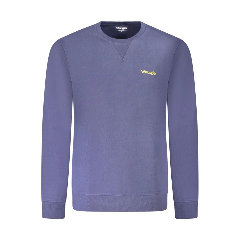 Wrangler Blue Cotton Men Sweater - Sweatshirts
