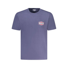 Wrangler Blue Cotton T-Shirt