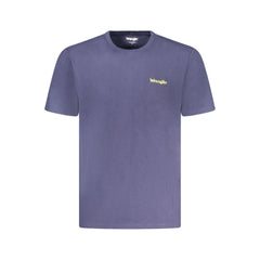 Wrangler Blue Cotton T-Shirt - T-Shirts