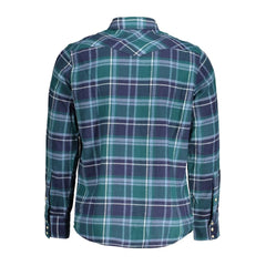 Wrangler Green Cotton Shirt - Shirts