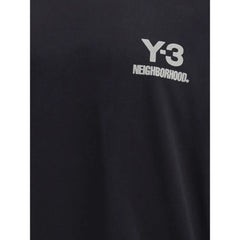 Y-3 Black Cotton Longsleeve Shirt - Shirts