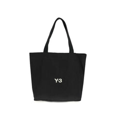 Y-3 Black Cotton Shoulder Bag