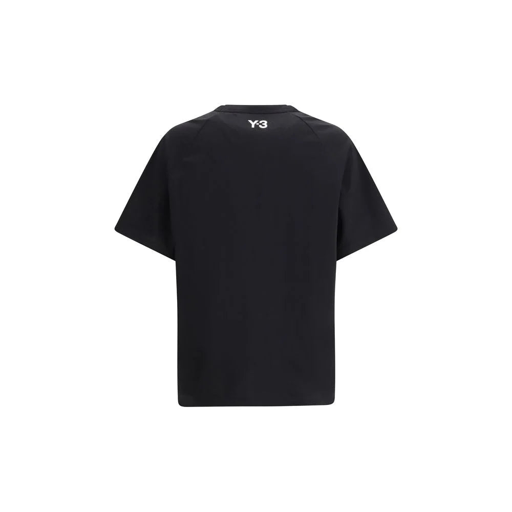 Y-3 Black Cotton Sportswear