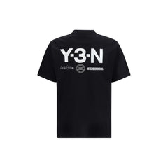 Y-3 Black Cotton Sportswear - T-Shirts