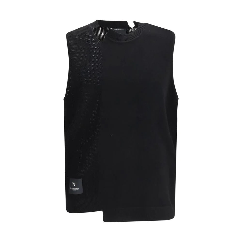 Y-3 Black Cotton Sweatshirt