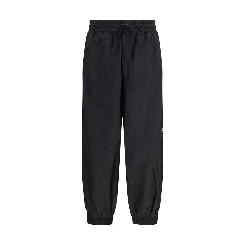 Y-3 Black Nylon Casual Pants - XL