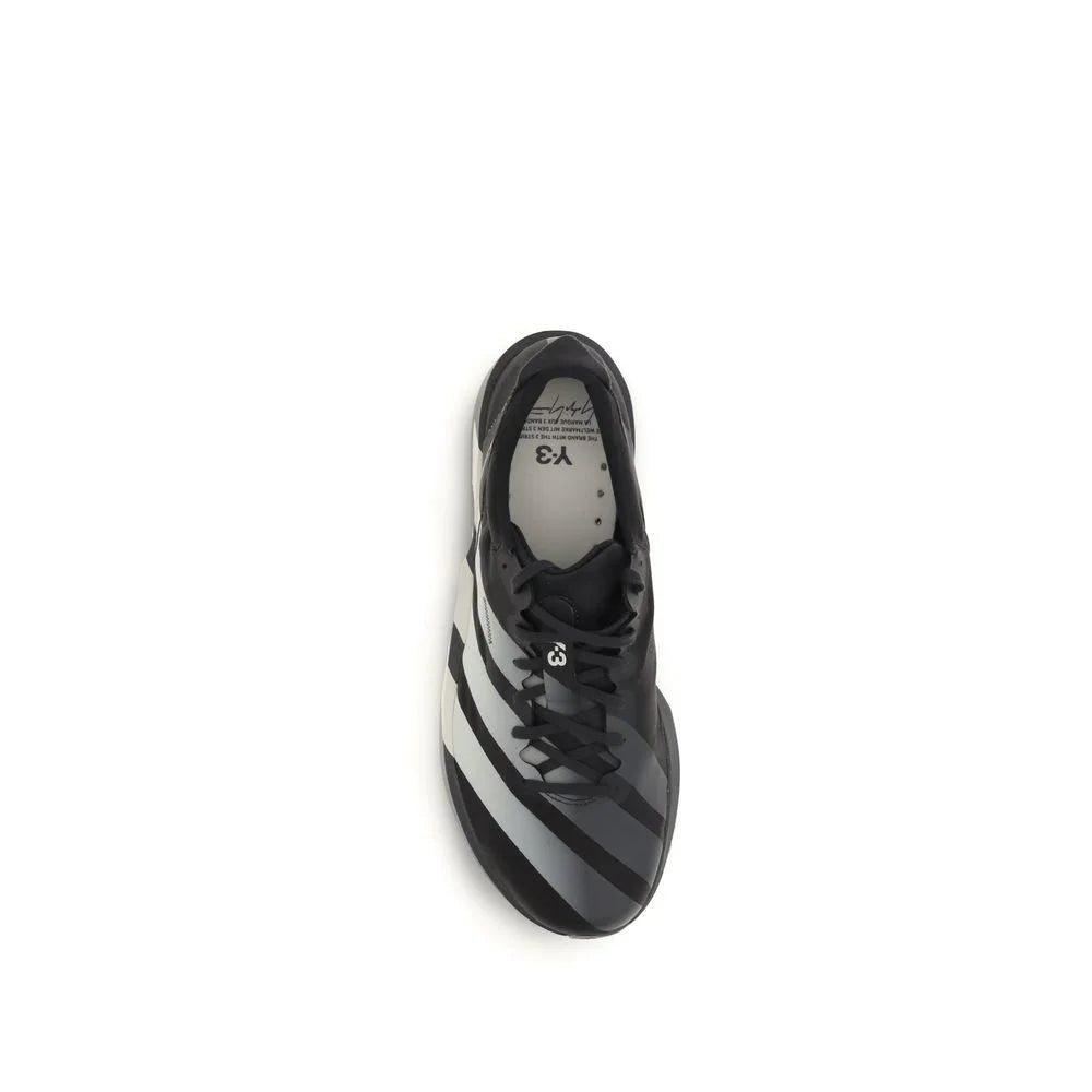 Y-3 Black Polyamide Athletic Sneakers