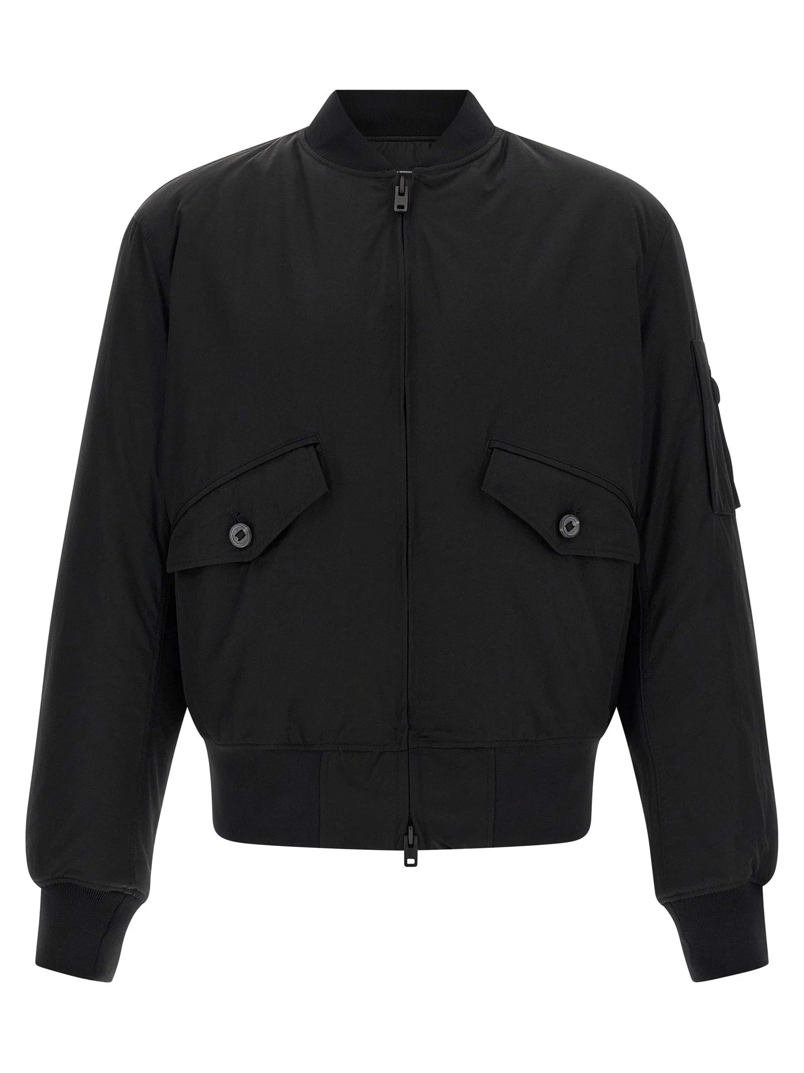 Y-3 Black Polyamide Bomber