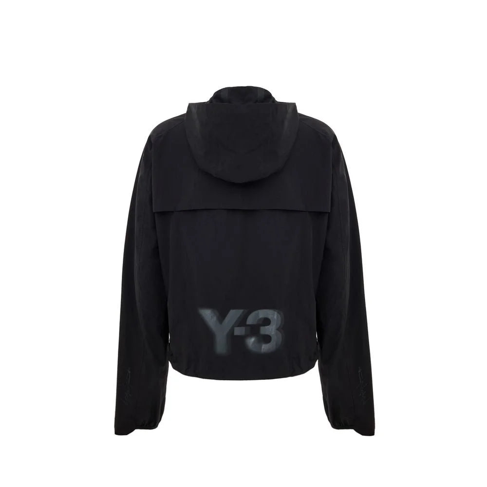 Y-3 Black Polyamide Shell Jacket - M