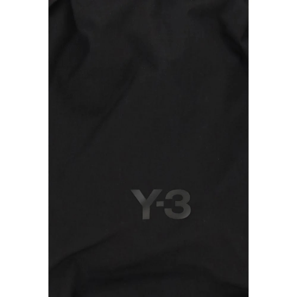 Y-3 Black Polyester Backpack