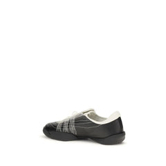 Y-3 Black Rubber Athletic Sneakers