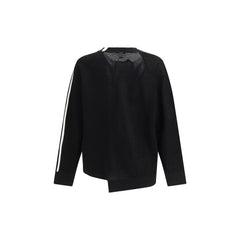 Y-3 Black Viscose Sweatshirt