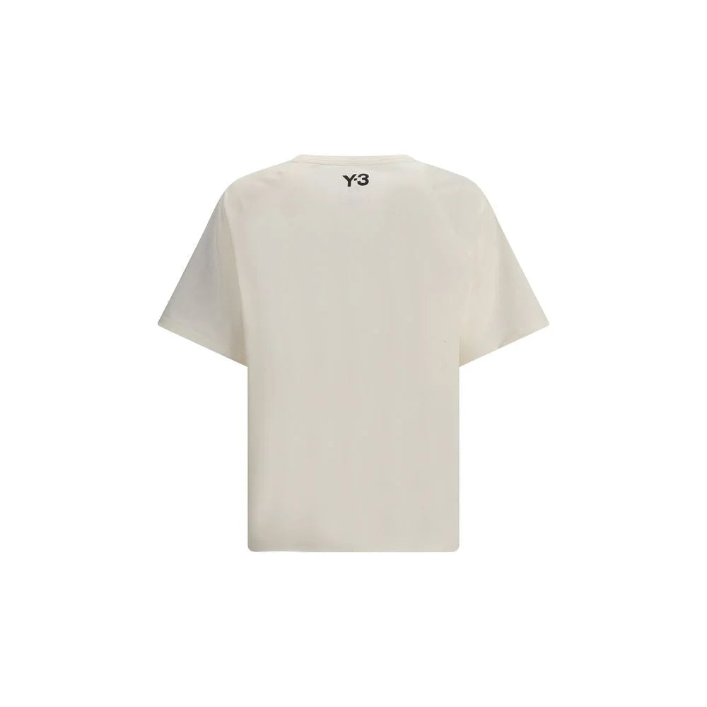 Y-3 Cream Cotton Sportswear