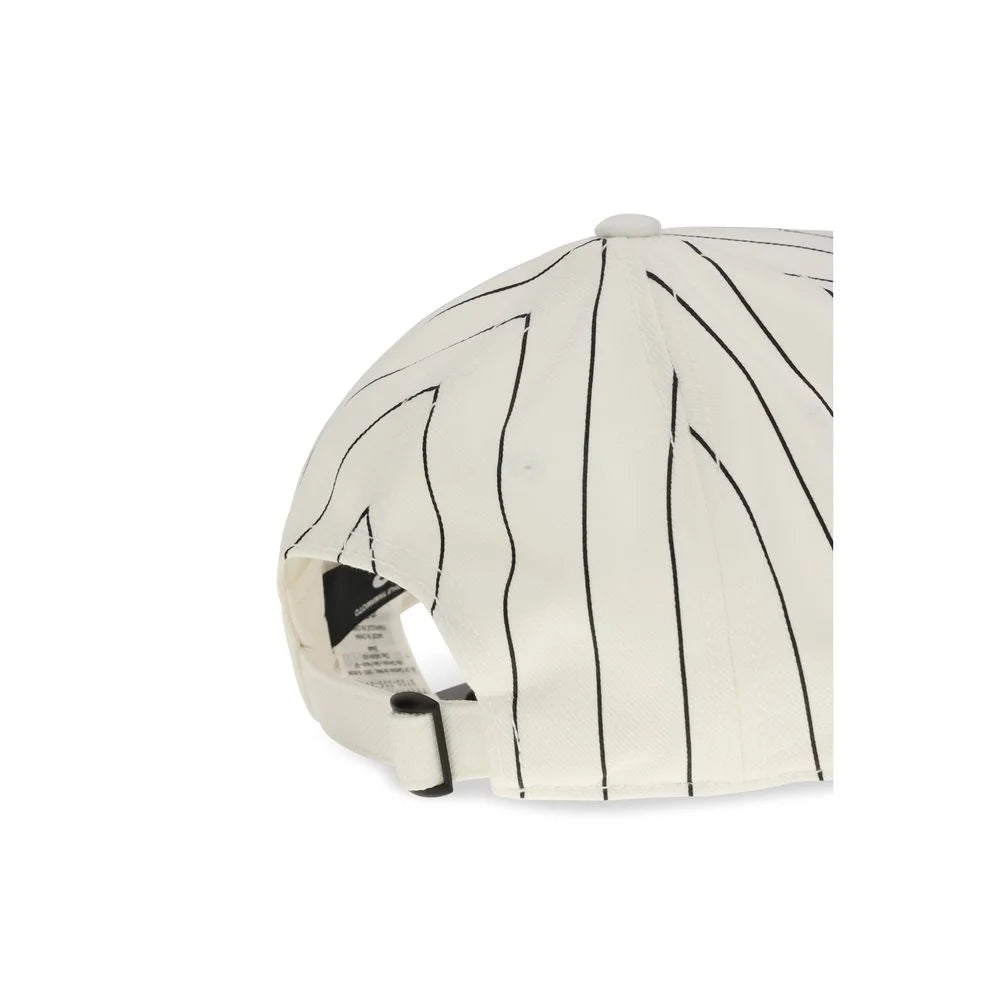 Y-3 White Polyester Cap (Baseball Hat) - UNI