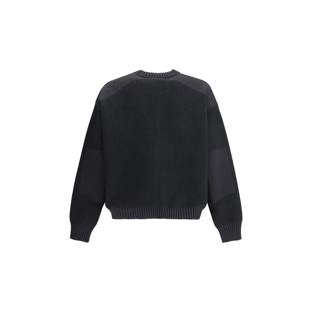 Y-3 Wool padded crew Sweater - L