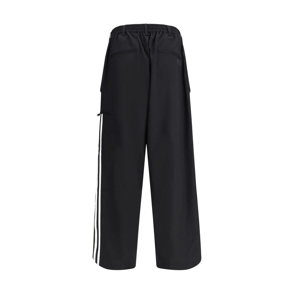 Y-3 Wool straight-leg Pants - Trousers
