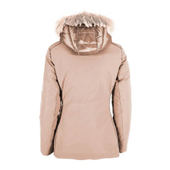 Yes Zee Beige Polyamide Women’s Jacket - XL
