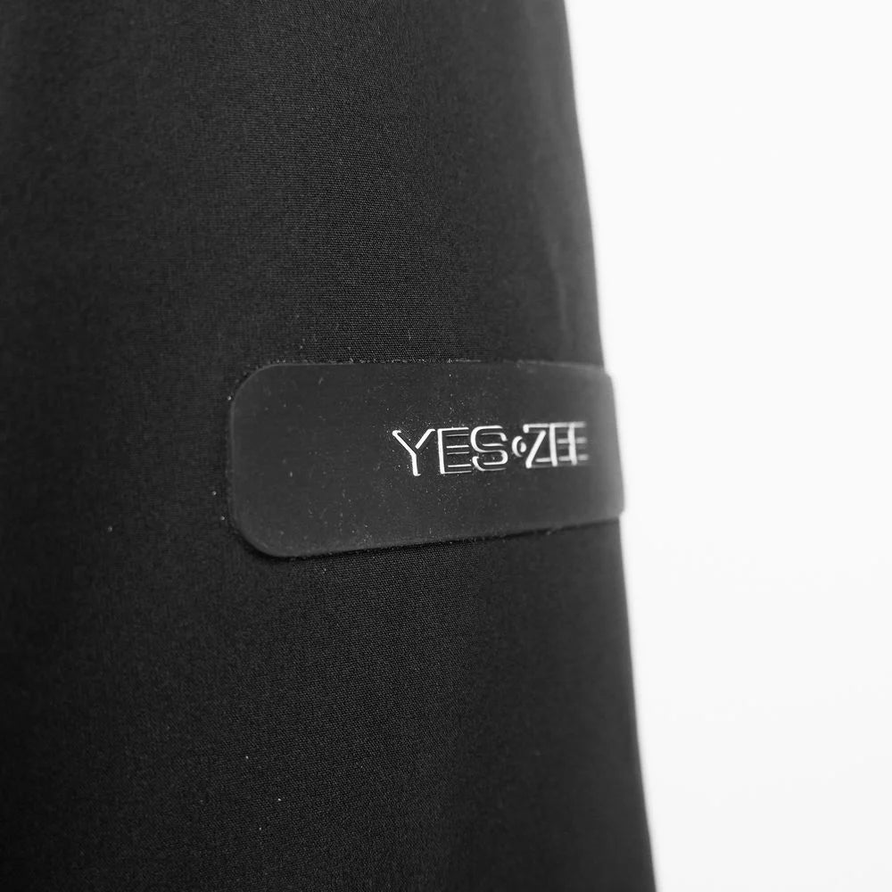 Yes Zee Black Nylon Jackets & Coat - Puffer Jackets