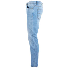 Yes Zee Blue Cotton Jeans Denim - W33 - Jeans