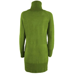 Yes Zee Green Viscose Dress - Dresses